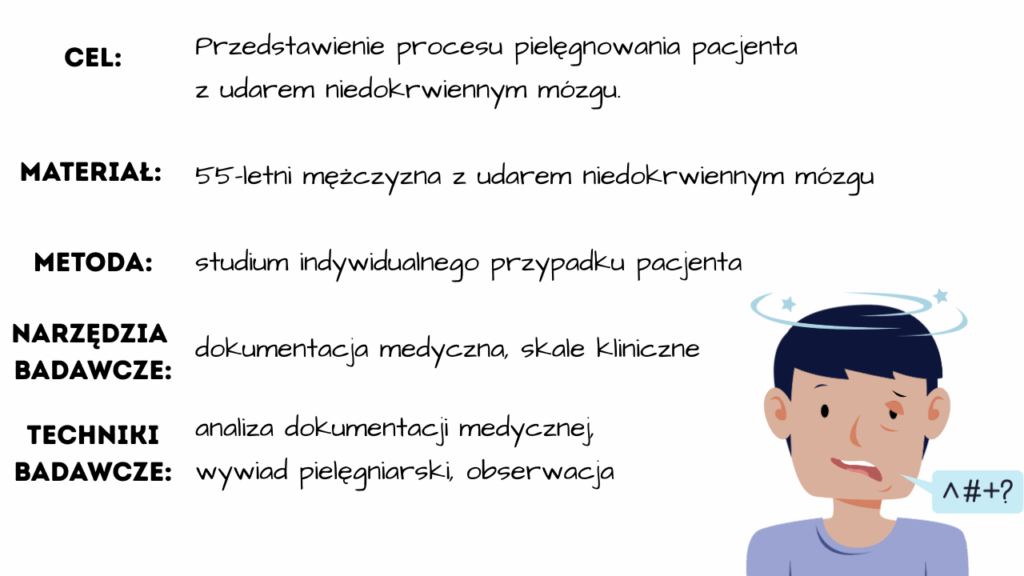 studium przypadku praca licencjacka pielęgniarstwo