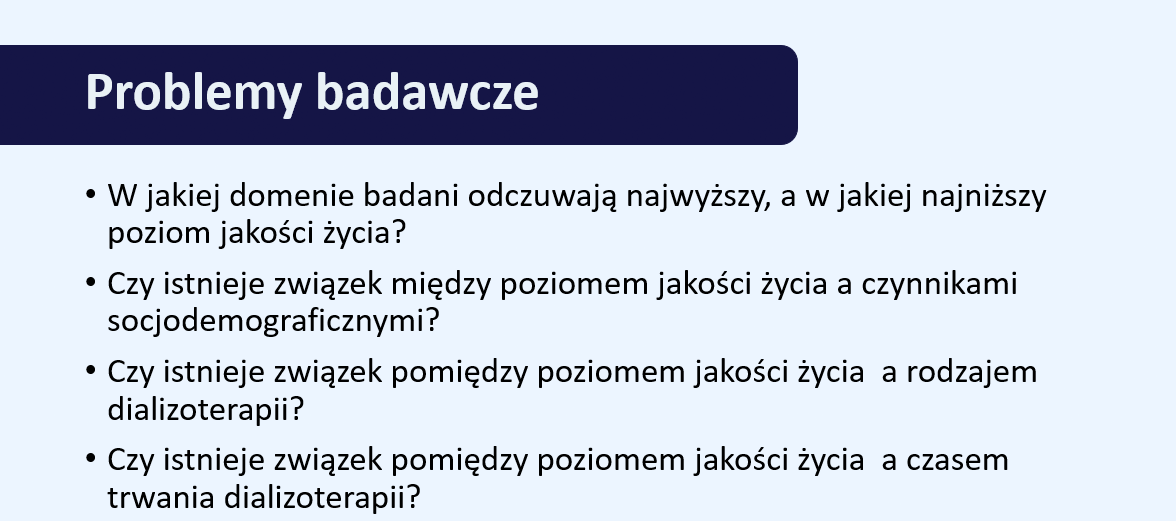prezentacja obrona pielęgniarstwo