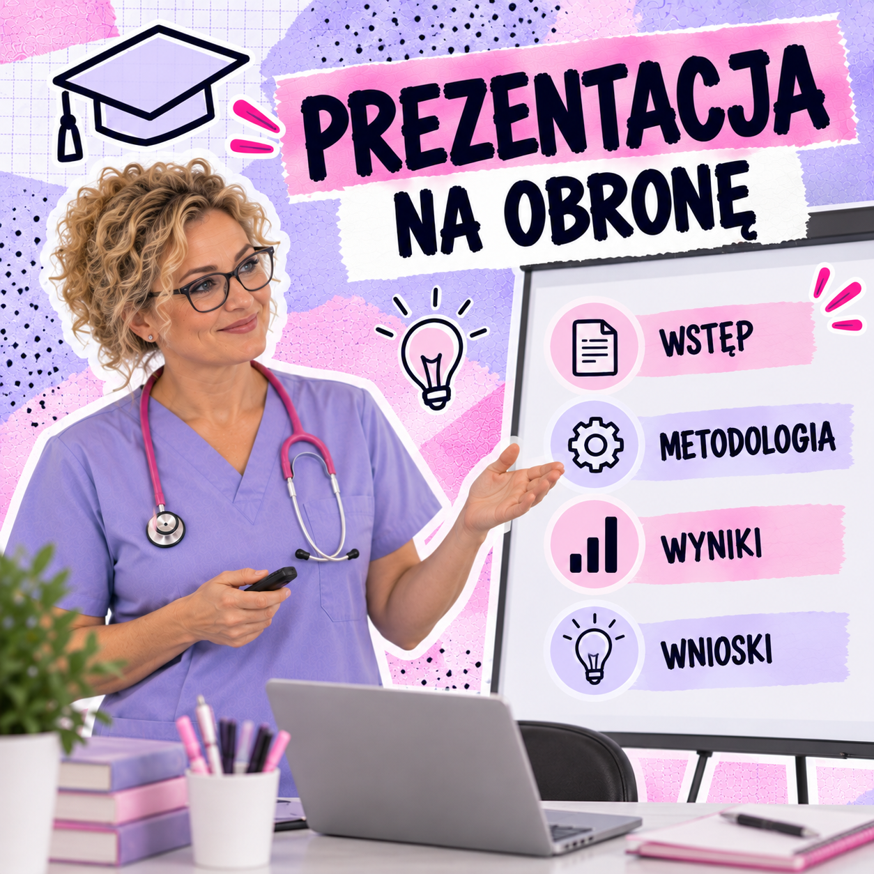 Prezentacja na obronę z pielęgniarstwa